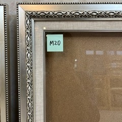 【新品】額　アート　シルバー　絵画　M20号 新品】額 アート シルバー 絵画 M20号
