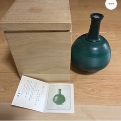 青銅 花瓶 壷 銀座和光 蓮田修吾郎