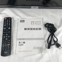 TCL 32型 液晶カラーテレビ 2019年製 32D400 