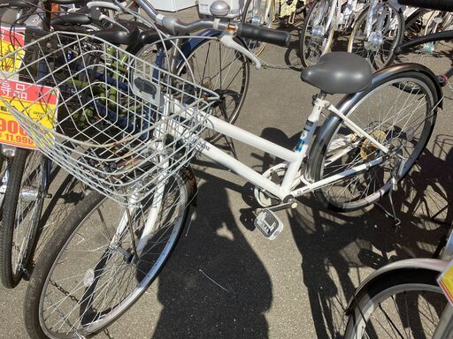 26インチ 自転車 シティサイクル No.295● ※現金、クレジット、スマホ決済対応※