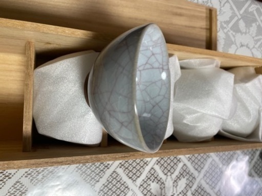 たち吉の湯呑　箱入　【未使用品】