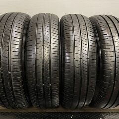 DUNLOP ENASAVE EC204 185/70R14 14インチ 夏タイヤ 4本 2022年製 バリ溝