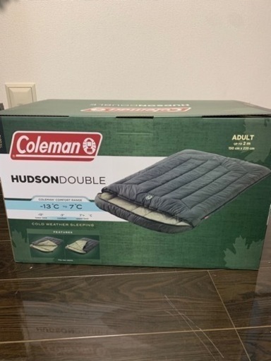 【新品未使用】Coleman 2人用寝袋