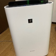 sharp 空気清浄機 加湿器 プラズマクラスター 2018年製