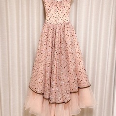 総刺繍　カラードレス【ウェディング・演奏会など】