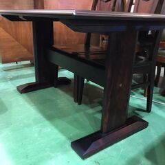 【愛品館八千代店】旭川家具　和光　神居民芸　ダイニング5点セット