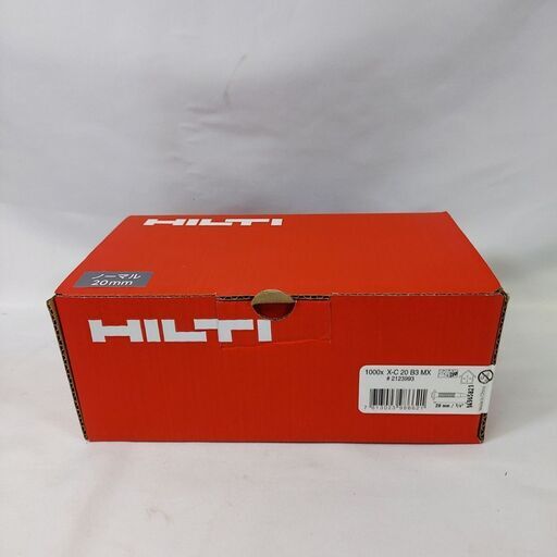 HILTI 1000X BX3用ピン 1000本【市川行徳店】【店頭取引限定】【未使用】管理番号：IT24YRZKZCCB