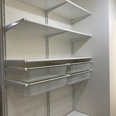 IKEA アルゴートシステムALGOT 収納 可動棚