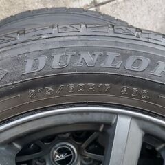 215/60R17 4本セット 17インチ 冬タイヤ＋未使用夏タイヤ＋ホイール  ニルヴァーナ スタッドレス ブラポリ            