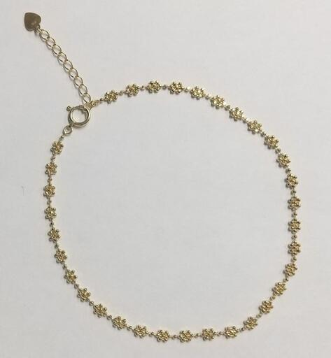 K18 Yellow Gold製 フェミニンなブレスレット