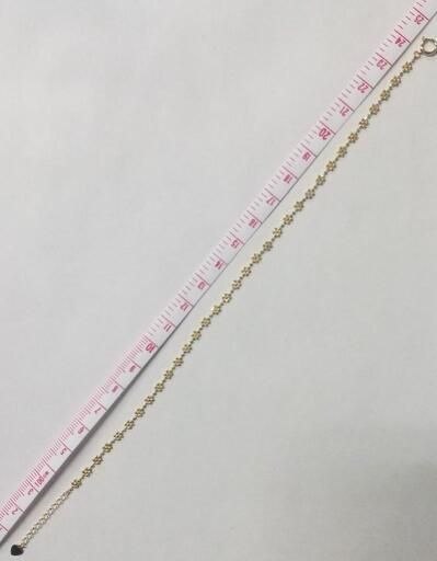 K18 Yellow Gold製 フェミニンなブレスレット