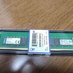 デスクトップ用DDR4 16GBメモリ ①