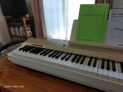 カシオ 電子ピアノ プリヴィア PX-160GD ＋ 純正3本ペダル SP-33