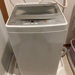 メーカー保証残有り　AQUA AQW-S5M 縦型洗濯機