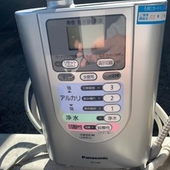 【ネット決済・配送可】Panasonicアルカリイオン整水器