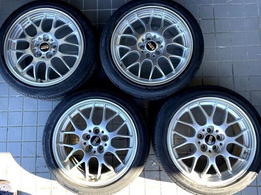 超安い品質 格安★BBSタイヤセット★215/45R17　6～7分山　レガシィ、インプレッサ、プリウスに！ タイヤ、ホイール