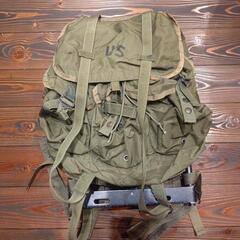アメリカ軍 実物 アリスパック ラージ LCー1 フルセット 実物使用感あり ① 米軍放出品 フィールドパック LC-1 アリスパック ラージ OD [ 難あり