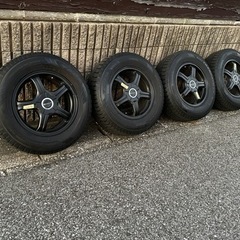 デリカ:D5 スタッドレスホイール4本セット⭐︎TOYOウィンタートランパス