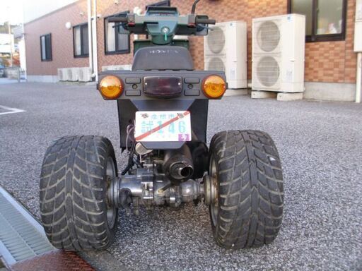 【購入済み！】ノーヘル！ホンダ　ジャイロX（マッドグリーン）　2スト（後期型）　実動中古車　ミニカー登録可能！◆彦根市～ 購入済み！】ノーヘル！ホンダ ジャイロX（マッドグリーン） 2スト