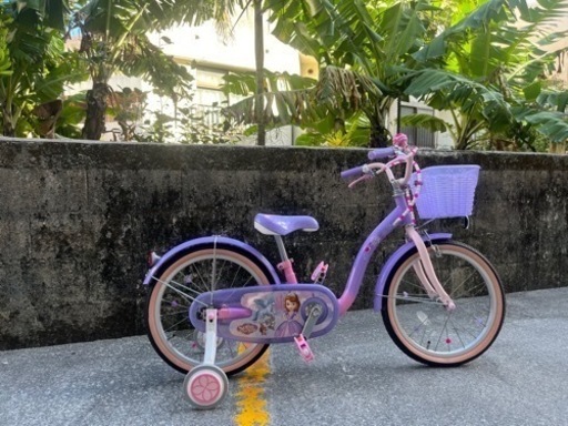 18インチ 身長98～131cm 子供用自転車 ディズニープリンセス