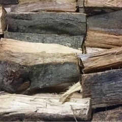 キャンプ、薪ストーブ用の10〜25センチ ミックス薪