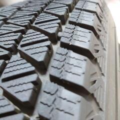 スタッドレスタイヤ175/80R16　ブリヂストンDMV3　アルミホイール付　４本