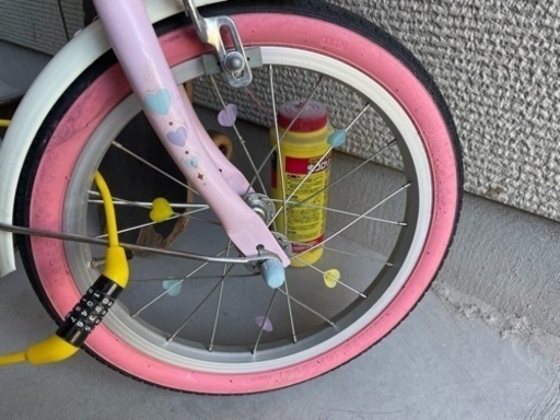 値下げしました！】16インチユメカワ ディズニープリンセスの自転車