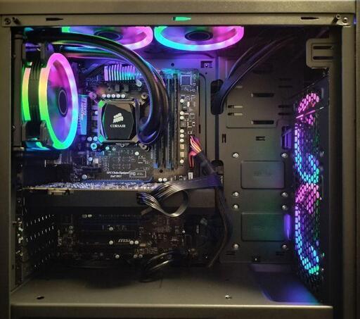節約 【ゲーミングPC】i7-2600K/GTX970/16GBRAM/簡易水冷/256GB SSD/RGB