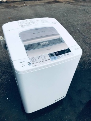 ②♦️EJ345番HITACHI 全自動電気洗濯機