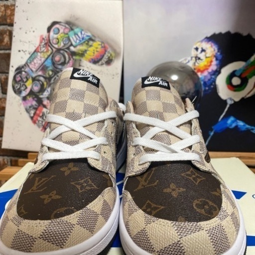 Travis Nike Air Jordan 1 カスタムスニーカー