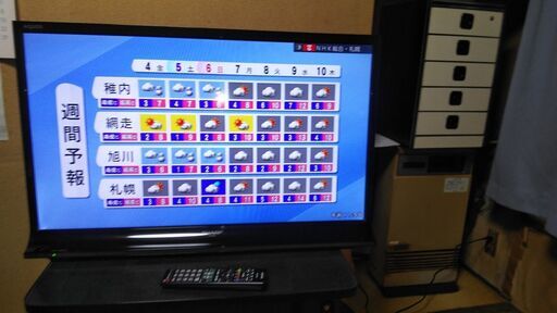 液晶テレビ32型アクオス
