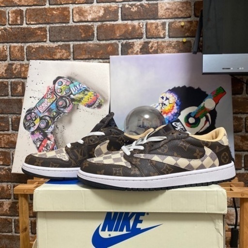 Travis Nike Air Jordan  カスタムスニーカー