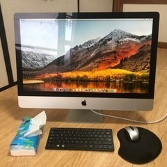 Mac OS 27インチ　大画面！