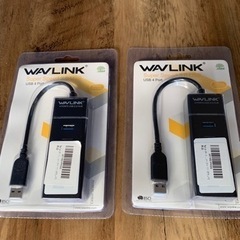 WAVLINK USB 3.0 4PORT HUB 2個セット