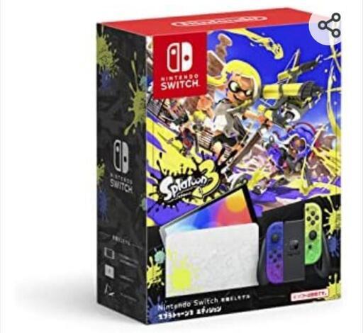 新品未使用、スプラトゥーン3エディション有機ELモデル