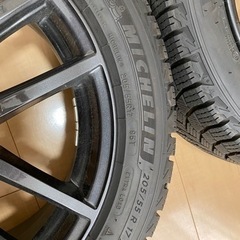 （引取済）金額要相談 日産キックス専用 純正アルミホイール＋スタッドレスタイヤ2021年製 17インチ