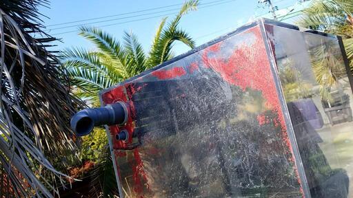 1800オーバーフロー アクリル水槽 熱帯魚 金魚飼育に