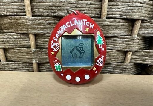 レア 動作OK バンダイ サンタクロっちのたまごっち レッド BANDAI