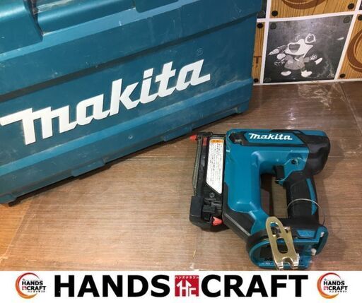 マキタ　PT353DZK　充電式ピンタッカ　本体のみ　ケース説明書保護メガネ付き　【ハンズクラフト宜野湾店】