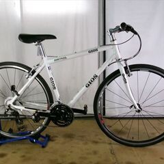 美品走行400キロ程度メリダ CROSSWAY 100R クロスバイク ホワイト