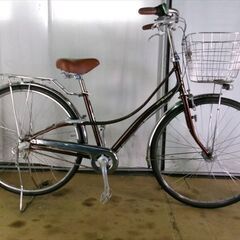 C326　限定特価　整備済み★ブリヂストン　ロココ★ 中古自転車 【ブラウン　27インチ 】