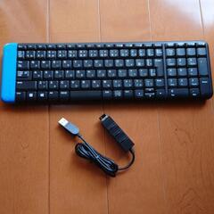 コードレスキーボード  拡張USBポート