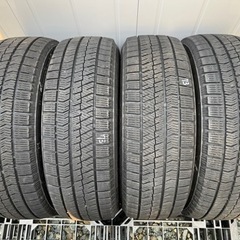 マルチ 195/65R15 プリウス ノア セレナ PCD100/114.3 程度良好】GIRO 15in 6J +45 マルチPCD 100/114.3 グッドイヤー アイス