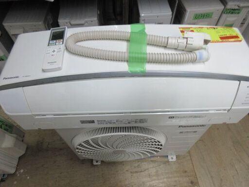 K03594　パナソニック　 中古エアコン　主に10畳用　冷房能力　2.8KW ／ 暖房能力3.6KW