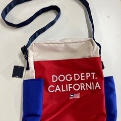 【中古品】DOG DEPT クラシックロゴ お散歩バッグ j11-18