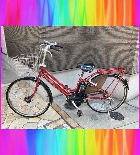 容量変更可能！6or8Ah   ブリヂストン　スティラ　電動自転車　電動アシスト自転車　26インチ　中古 11041