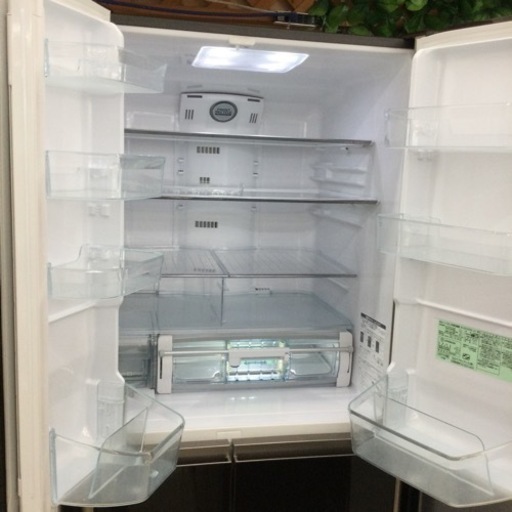 【✨ファミリータイプ❗️真空チルド❗️自動製氷❗️ガラストップ❗️✨】定価¥194,180 HITACHI/ヒタチ 517L冷蔵庫 R-G5200E 2015年製