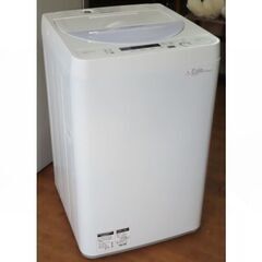 ♪SHARP/シャープ 洗濯機 ES-GE5A 5.5kg 2017年製 洗濯槽外し清掃
