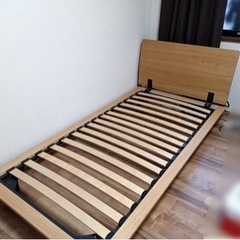 無印良品 シングル木製ベッドフレーム・ヘッドボード