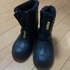 防水防寒ブーツ　22cm ブラック